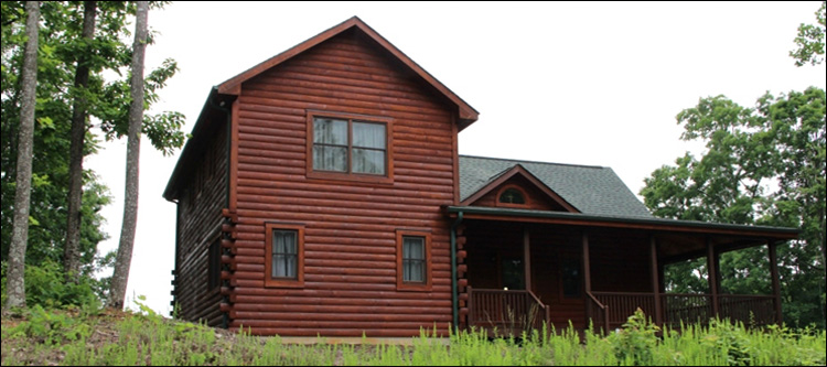 Professional Log Home Borate Application  Henderson County, Kentucky
