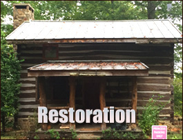 Historic Log Cabin Restoration  Henderson County, Kentucky